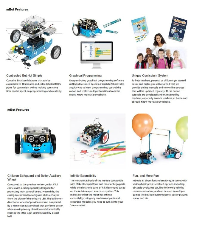 Makeblock mBot V1.1 STEM Robot Kit